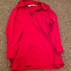 oversized quarter Tommy Hilfiger shirt!